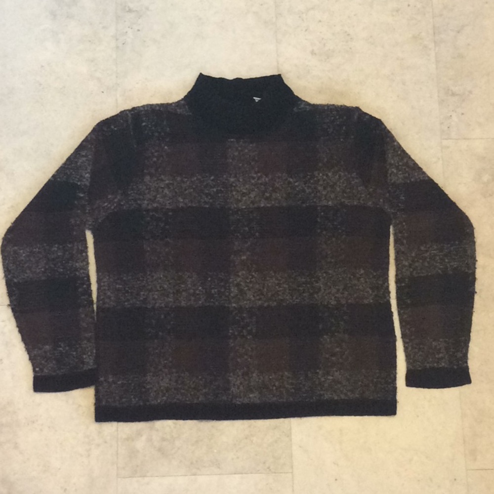 Lord & Taylor Vintage Mock Turtleneck Sweater